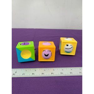Fisher-Price 2014 Mattel Rolling Blocks CBL30 Set of Three Replacements